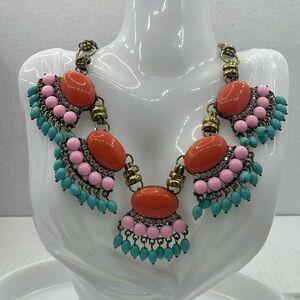 Statement necklace. Gorgeous colors.